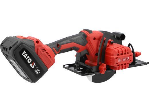 Бесщеточная 18В 140мм аккумуляторная пила с аккумуляторами и ЗУ YATO YT-8281185