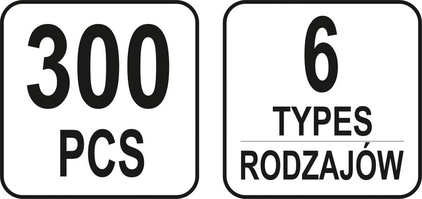 Набор автомобильного крепежа для Opel YATO YT-06652