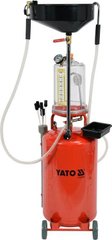 Пневматичний пристрій для зливу масла на колесах YATO YT-07190
