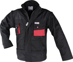 Рабочая куртка черная YATO YT-8024 размер XXL