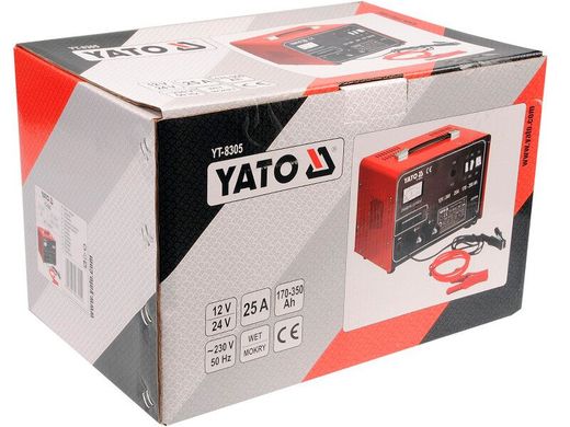 Зарядное устройство для автомобильных аккумуляторов YATO YT-8305