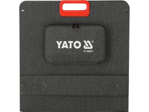 Складная солнечная панель 200 Вт 4в1 YATO YT-98201