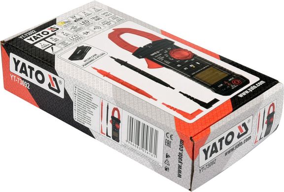 Цифровые мультиметр-клещи YATO YT-73092