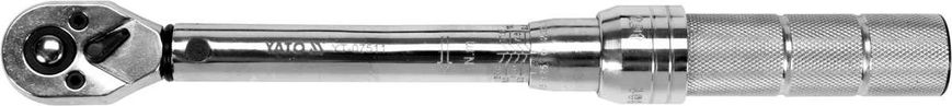 Динамометрический ключ 1/4" диапазон 2.5-20 Нм YATO YT-07511