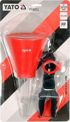 Спеціальна воронка для моторного масла з держателем YATO YT-06972