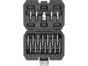 Набір біт екстракторів для викручування Hex і Torx 19 шт. YATO YT-04584