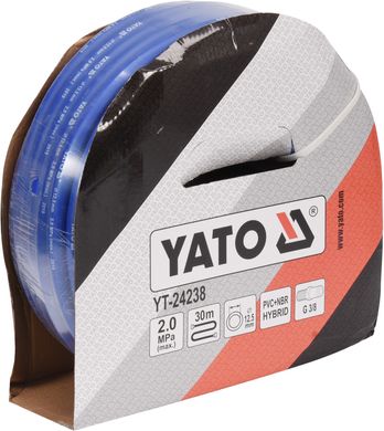 Пневматичний гібридний шланг 3/8" 30 м YATO YT-24238