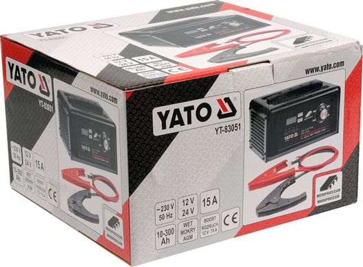 Пуско-зарядний пристрій YATO YT-83051
