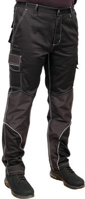 Рабочие брюки с светоотражающими вставками YATO YT-79443 размер XL