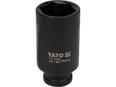 Длинная ударная насадка 1/2" 30 мм YATO YT-1050