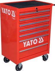 Инструментальная тележка на колёсах с выдвижными ящиками YATO YT-0914