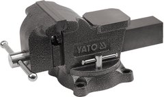 Тиски слесарные поворотные 150 мм YATO YT-65048