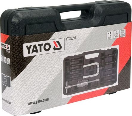 Знімач інерційних підшипників містить 15 елементів YATO YT-25390