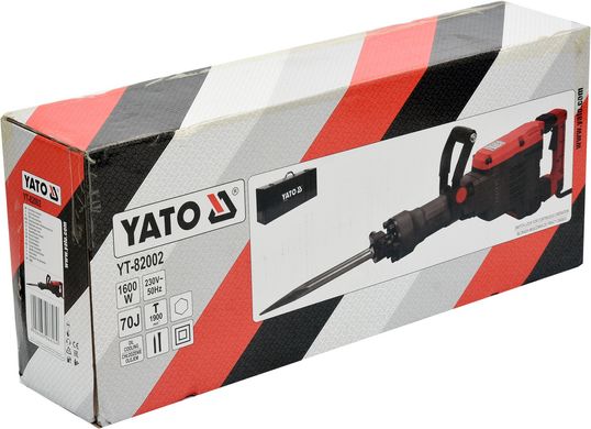 Відбійний молоток 1600 Вт YATO YT-82002